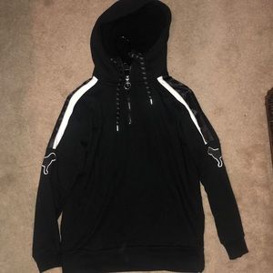 PINK Sherpa hoodie!! XS